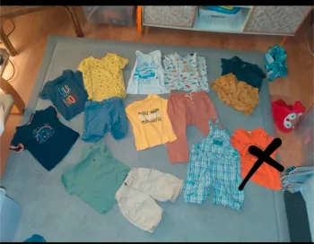 Lot vêtements été garçon 24 mois