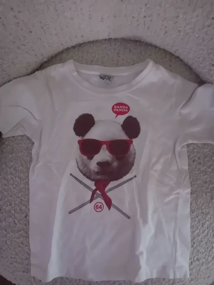 Lot t shirt courte 4 ans - photo numéro 2