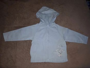 Gilet zippé garçon 18 mois Obaibi
