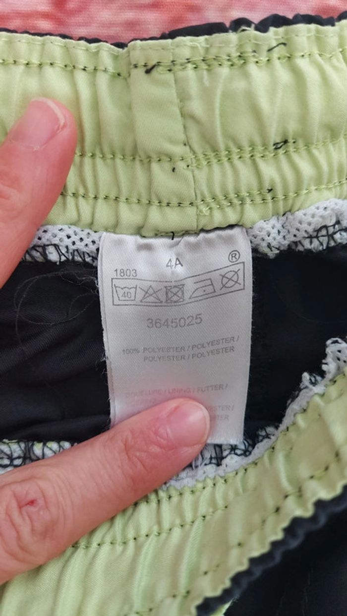 Lot de 2 short sport 4 ans garçon adidas - photo numéro 3