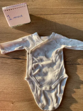 Body petit bateau 1 mois