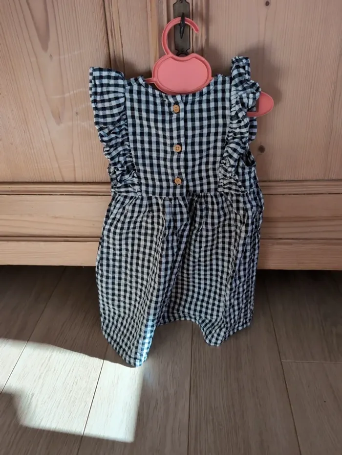 Robe vichy 3 ans 94cm - photo numéro 3