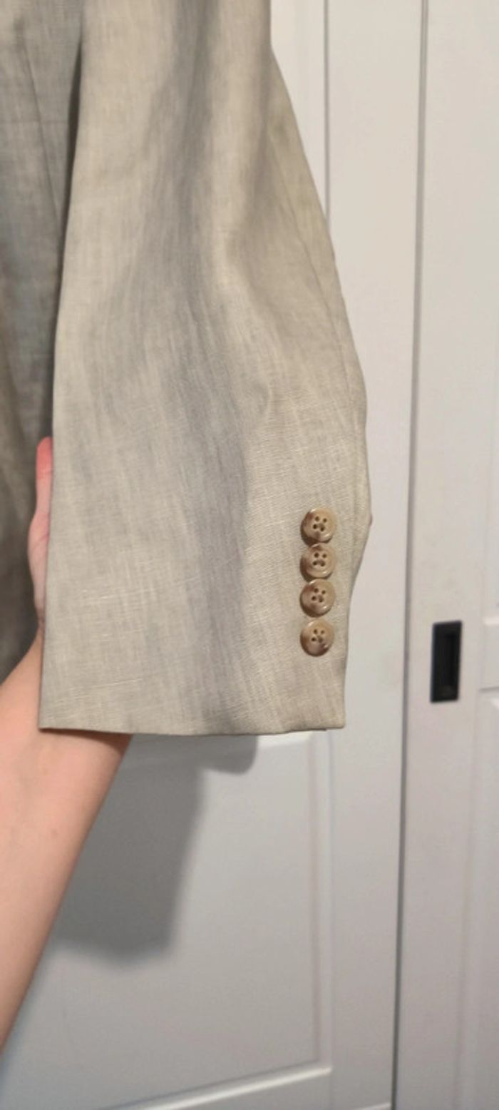 Blazer homme 100% lin polo Ralph Lauren  beige /sable - photo numéro 15