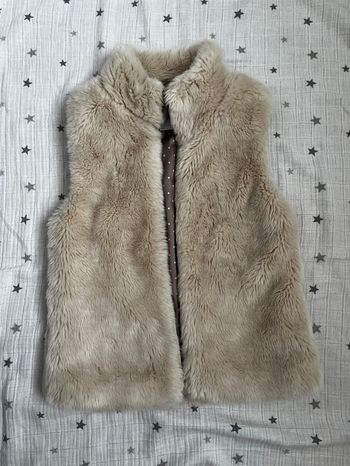 Gilet fausse fourrure Okaidi - 10ans