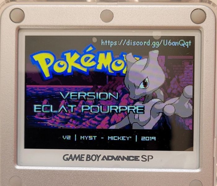 Pokémon Version Eclat Pourpre V2 gba - photo numéro 5