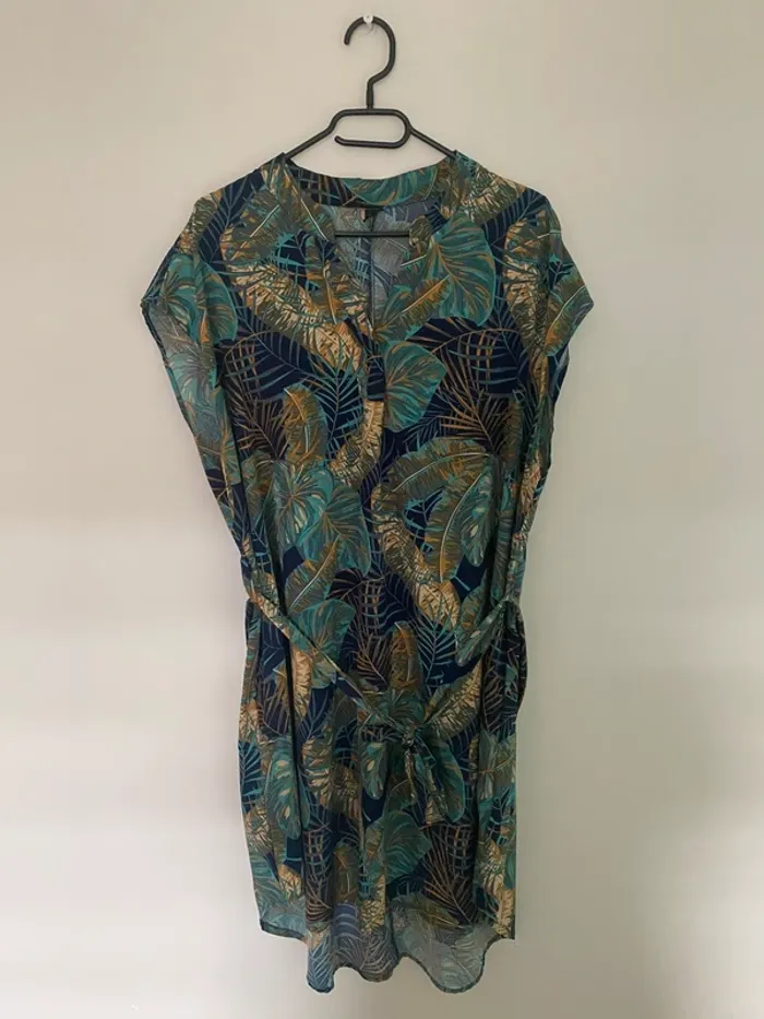 Robe marine et verte SHEIN taille 48/XXL