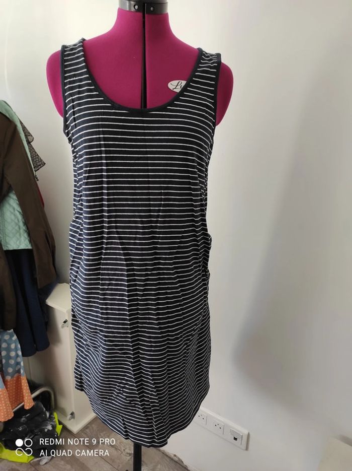 robe de grossesse rayé kiabi tL