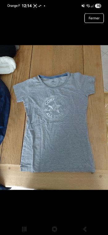 Tee shirt converse