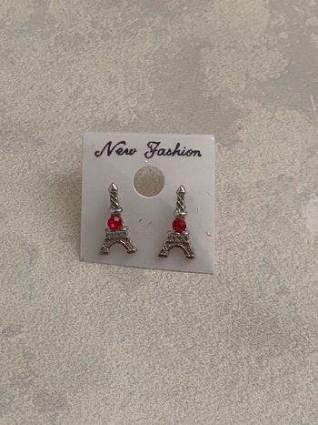 Boucles d’oreilles Tour Eiffel Paris