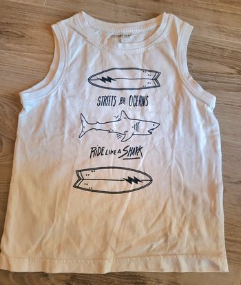 Débardeur blanc Orchestra 6 ans