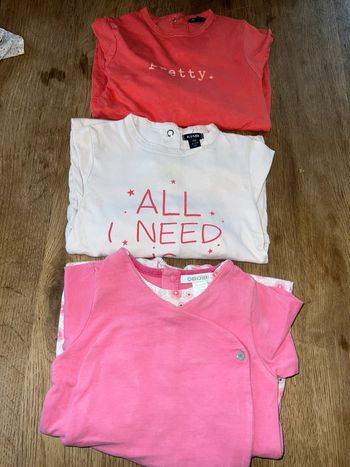 Lot 3 pyjamas 9 mois 🌸
