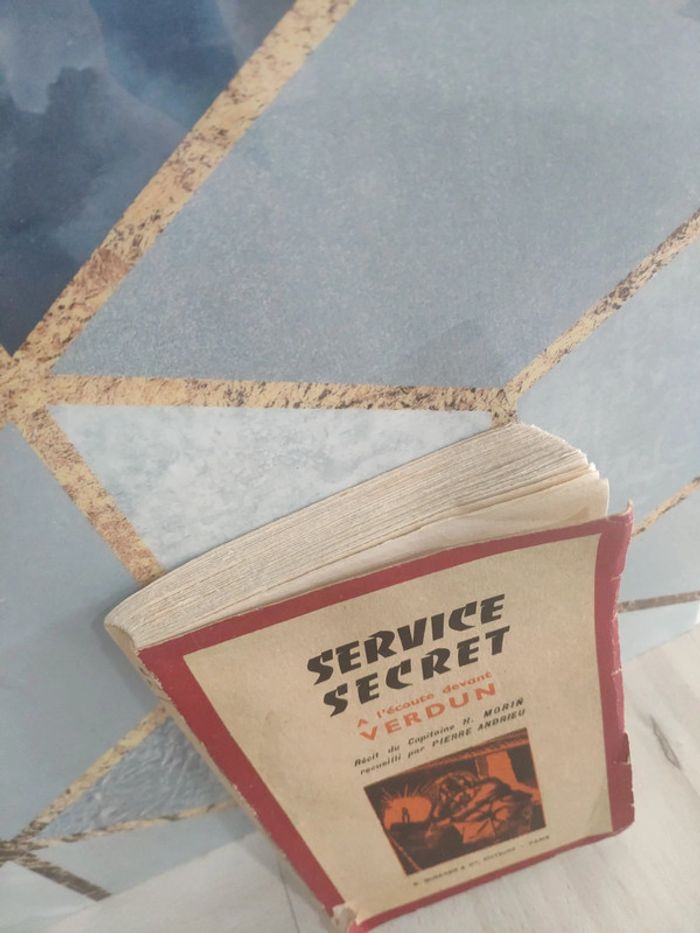 Livre poche première guerre mondiale service secret à l'écoute devant Verdun - photo numéro 2