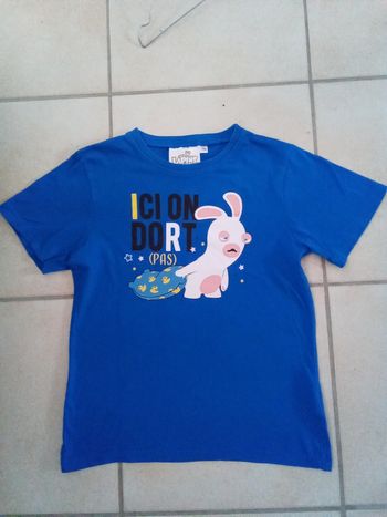T-shirt Lapins crétins taille 10 ans