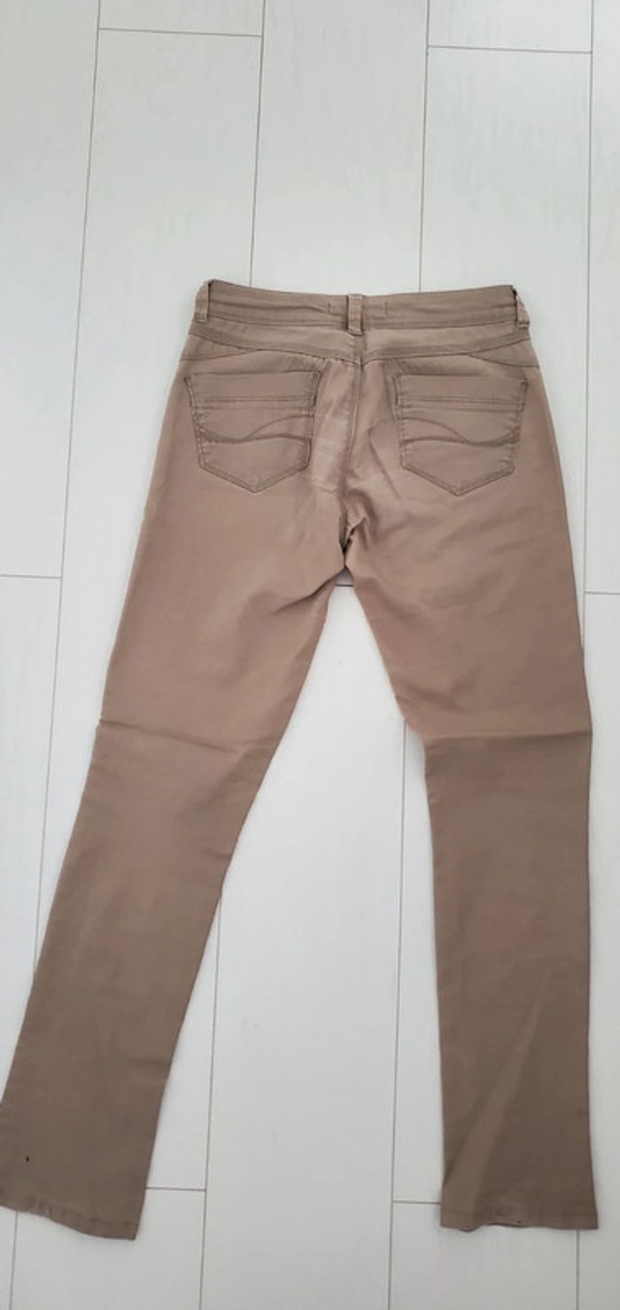 Pantalon Cache Cache 39 beige - photo numéro 4