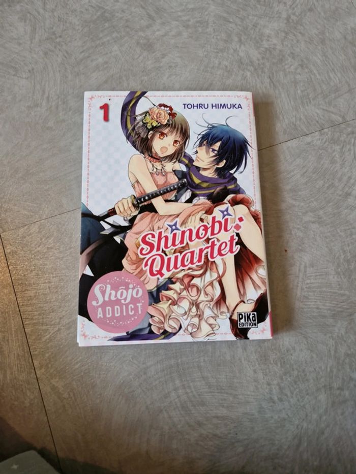 Manga shinobi quartet