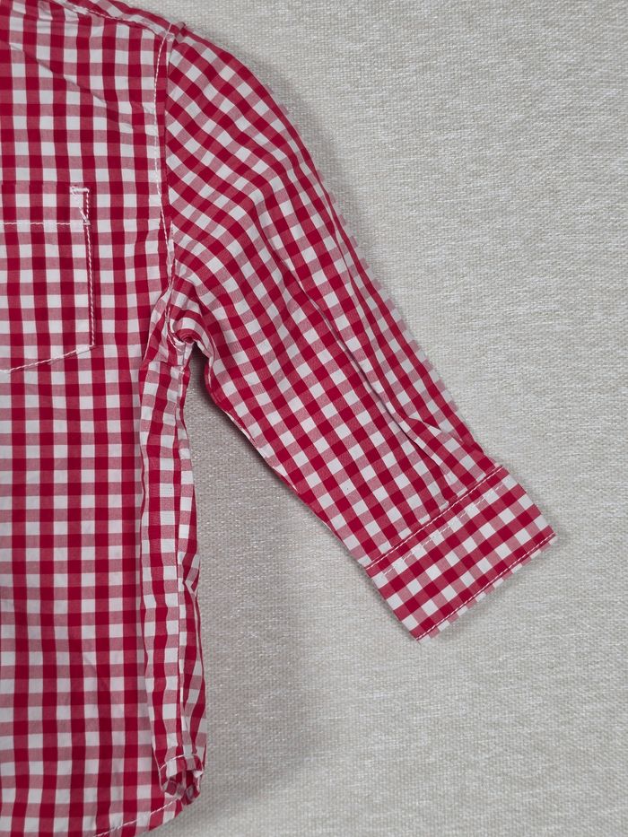 Chemise à manches longues à carreaux Tex 18 mois - photo numéro 5