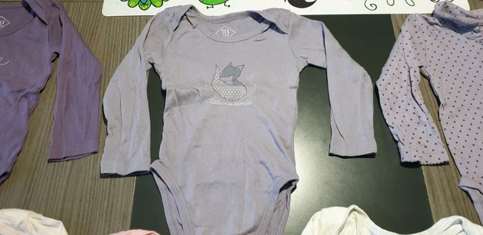 7 bodies manches longues 23 mois - photo numéro 3