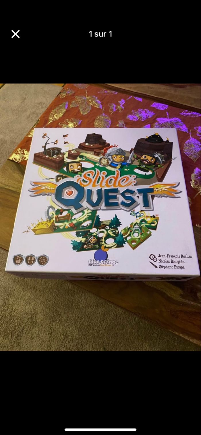 Jeu slide quest