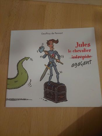 Livre "Jules le chevalier agaçant " L'école des loisirs lecture enfant BE  🐲