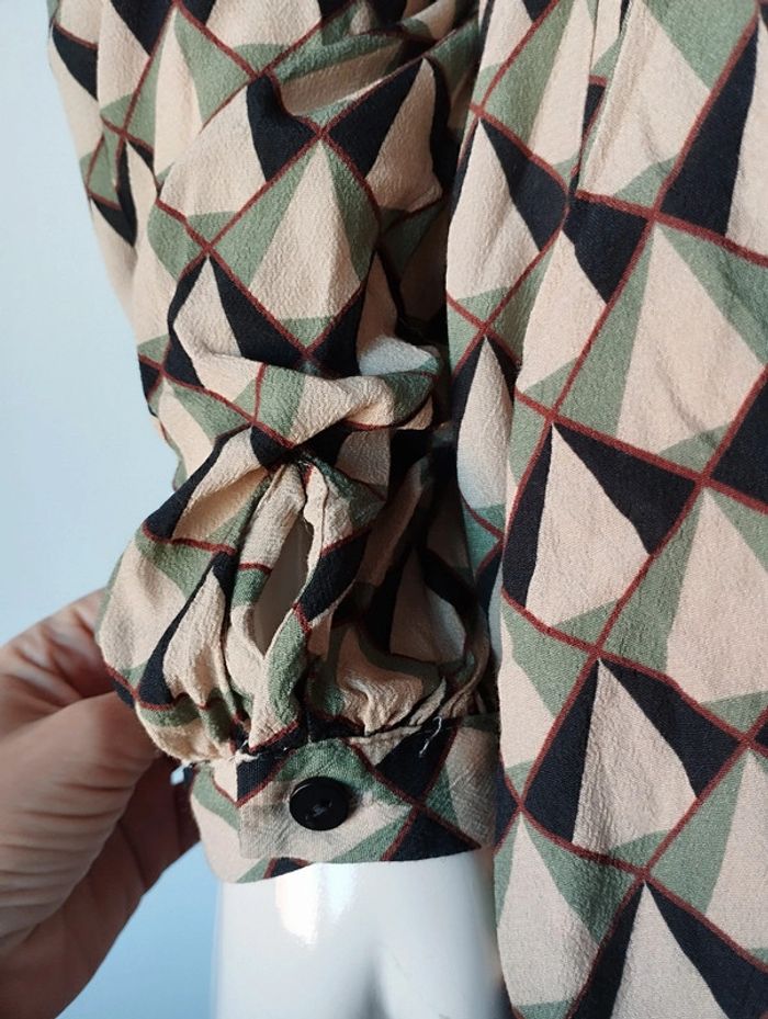 Robe Mango taille M décolletée et fendue avec poches - photo numéro 5