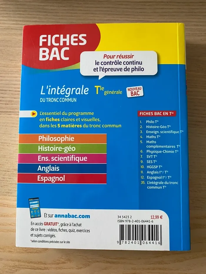 L’intégrale fiches bac - photo numéro 3