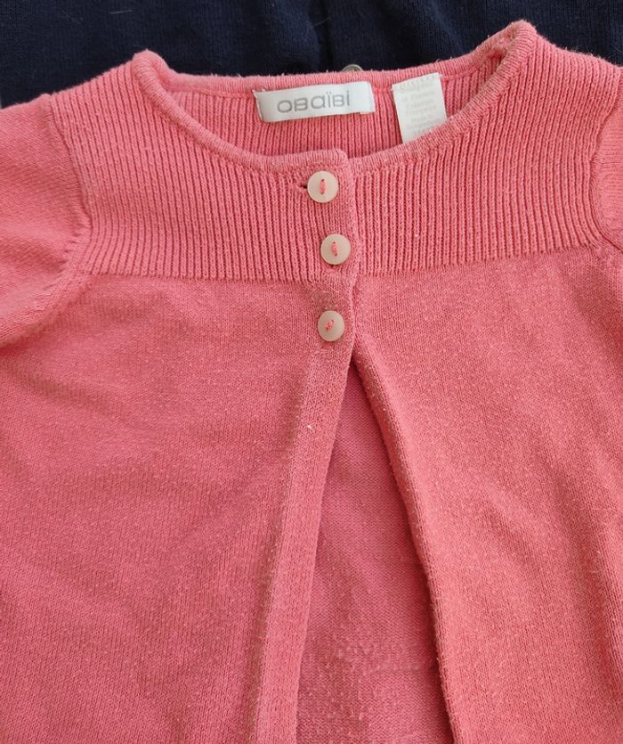 Lot de 2 gilets 3 mois - photo numéro 2