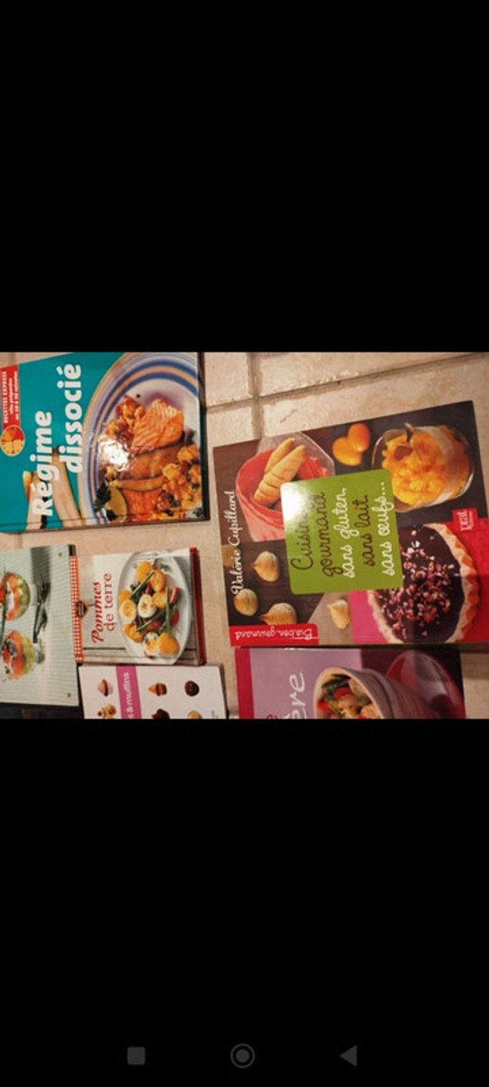 Lot livres de cuisine - photo numéro 2