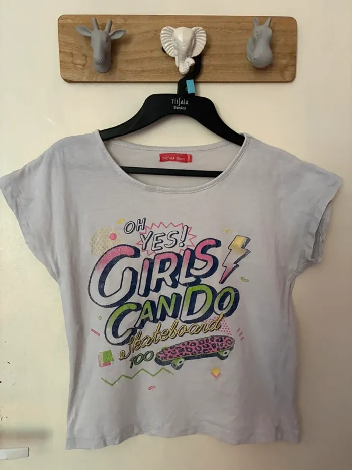 T-shirt manches courtes, 10 ans, Tissaia.