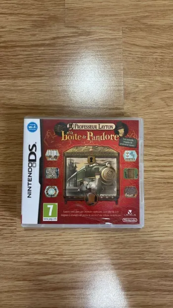 Jeu Nintendo DS Professeur Layton et la boite de Pandore