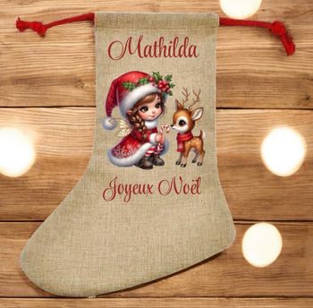 Chaussette de Noël personnalisée