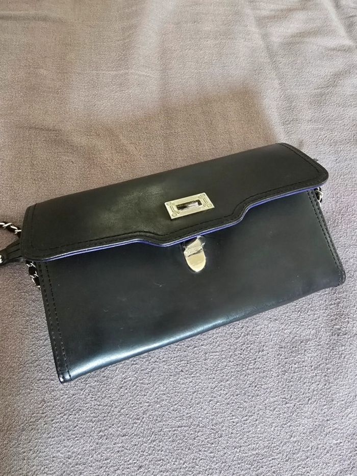 Sac à main ou compagnon cuir lisse 🍒Lancaster🍒 - photo numéro 5