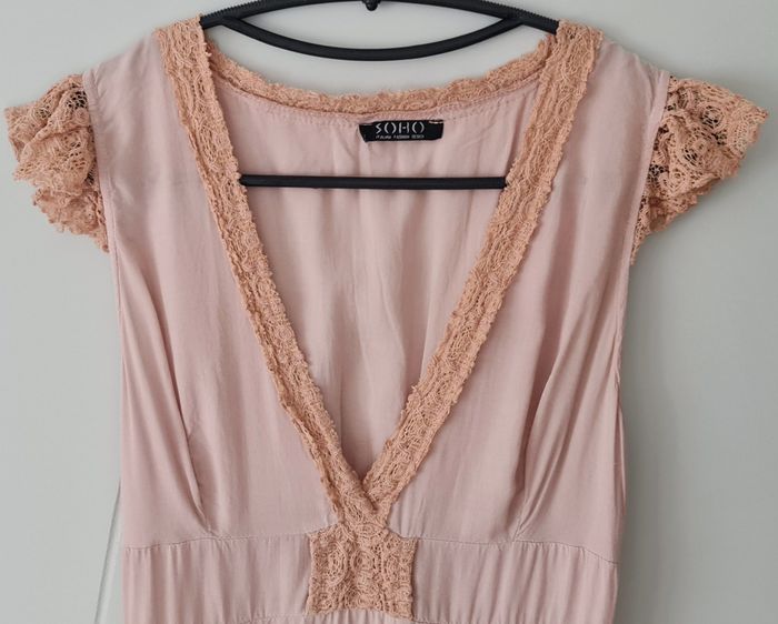 T. 38 (M) - Elégante robe rose