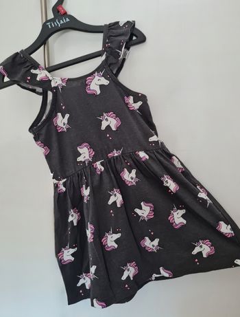 🎀 Robe licorne fille – 3 ans – 100% coton - Kiabi 🦄