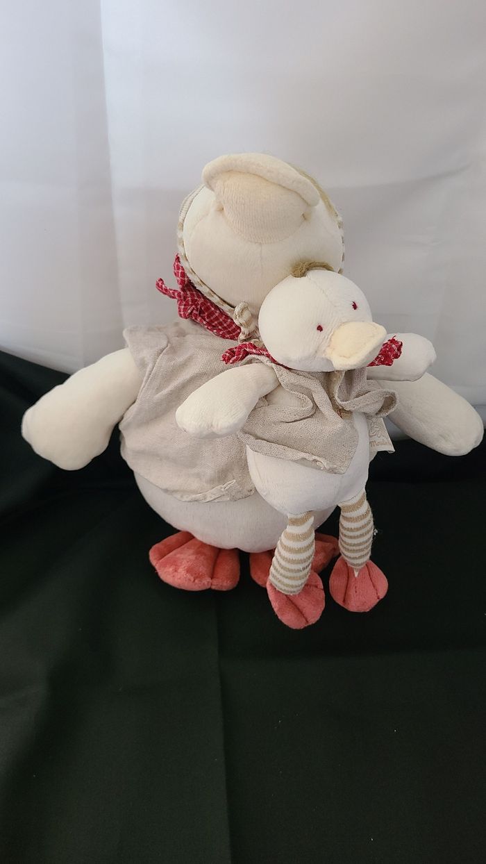 doudou musical canard Edouard MOULIN ROTY vintage - photo numéro 6