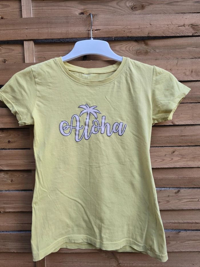 Tee-shirt Aloha 🍒y2k vintage 2000🍒taille 34