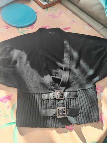 Pull hiver manches courtes