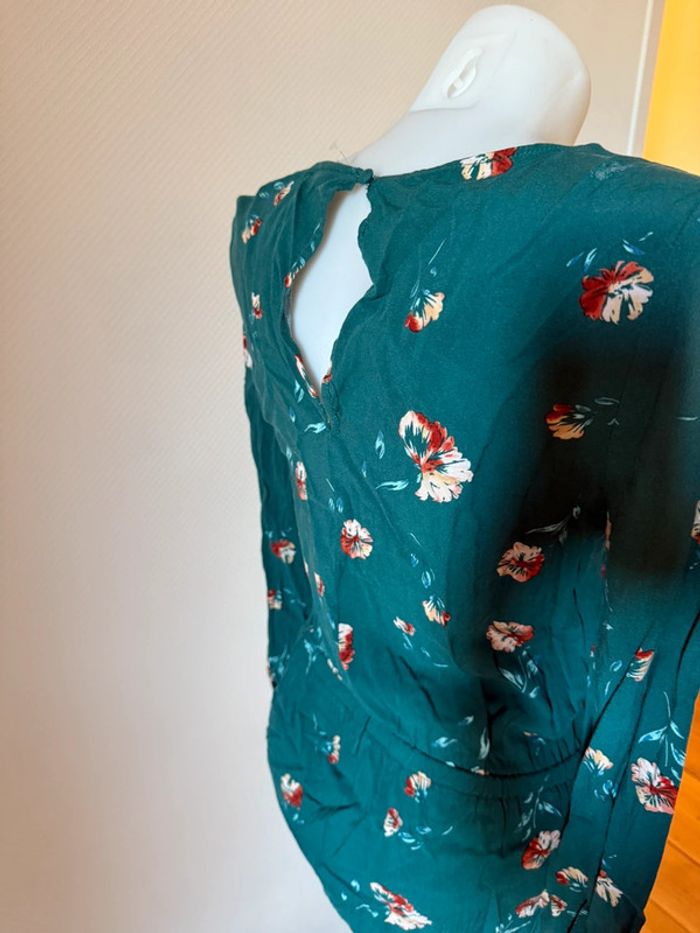 Combi short fluide verte en neuve taille M - photo numéro 8
