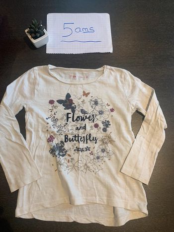 Tee-shirts manches longues taille 5 ans