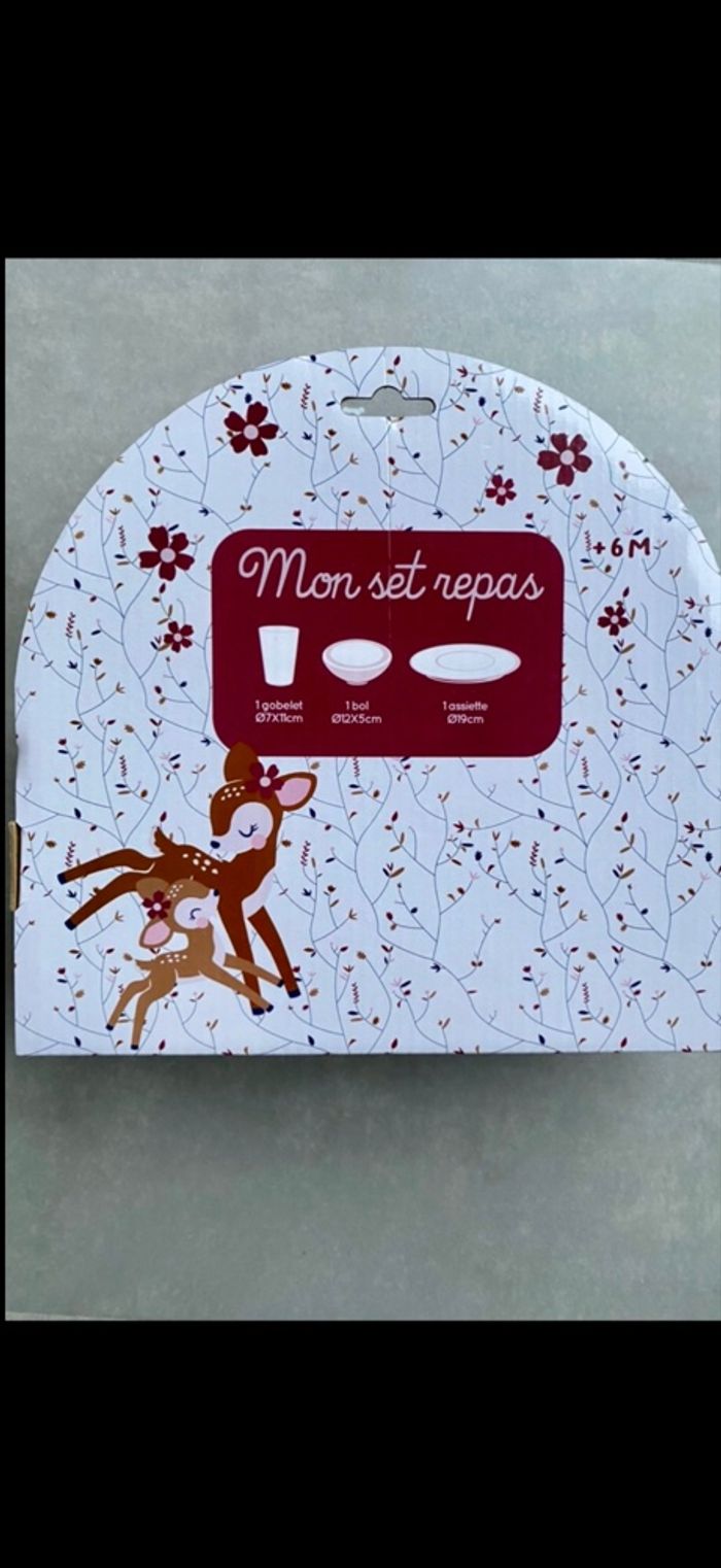 Set repas biche - photo numéro 5