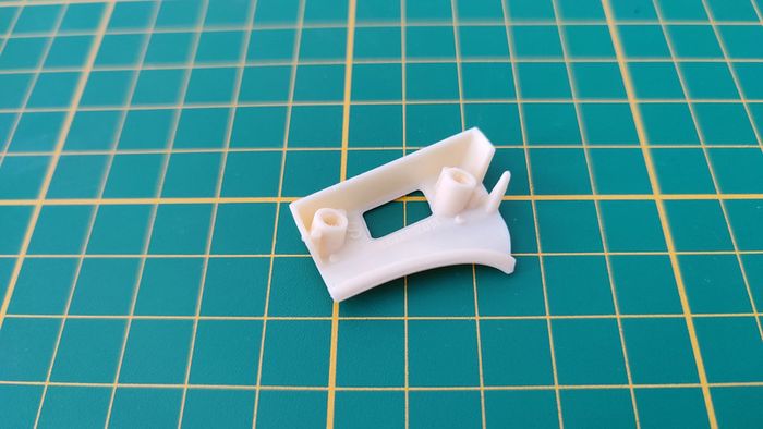 Intérieur porte gauche pièce détachée miniature Jaguar XK 120 1948 1/24 Burago #B47 - photo numéro 2