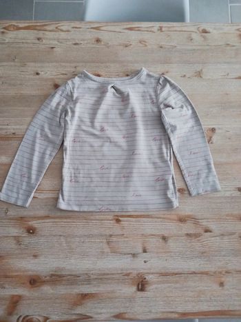 T-shirt fille 4 ans Vertbaudet