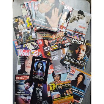 Lot Michael Jackson magazines