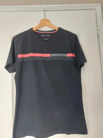 Tee-shirt noir Tommy taille M