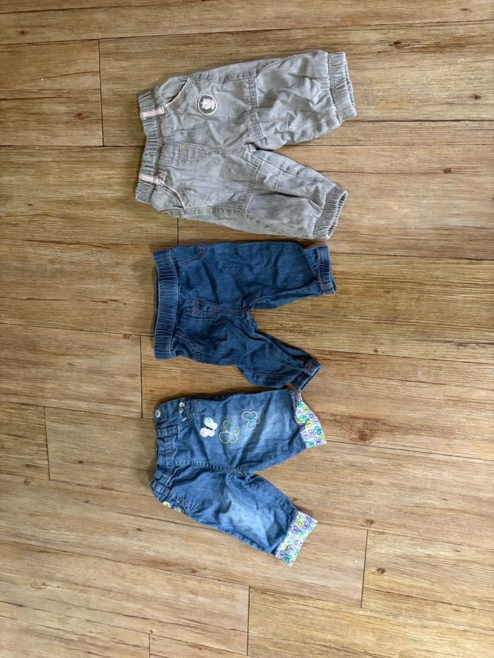 Lot 3 jeans 3 mois