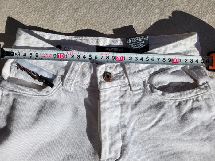 Pantalon blanc jambes larges RG512, taille S - photo numéro 13