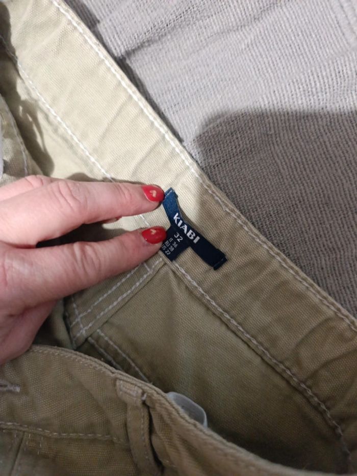 Pantalon kaki cargo taille 32 - photo numéro 4