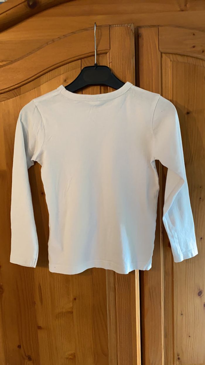 T-shirt manche longue 110cm - photo numéro 2