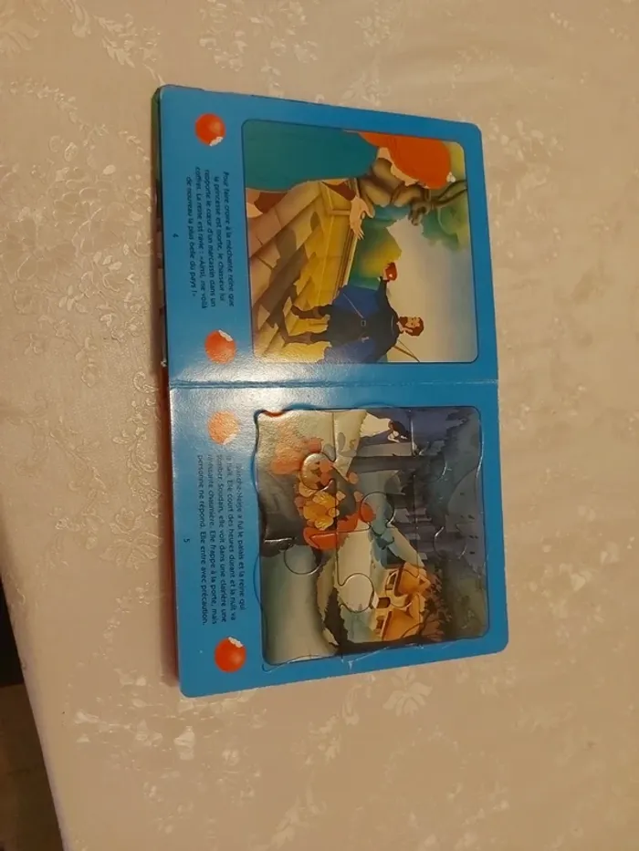 Livre 6 puzzles blanche neige - photo numéro 4