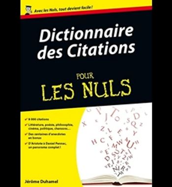 
Dictionnaire des citations pour les Nuls