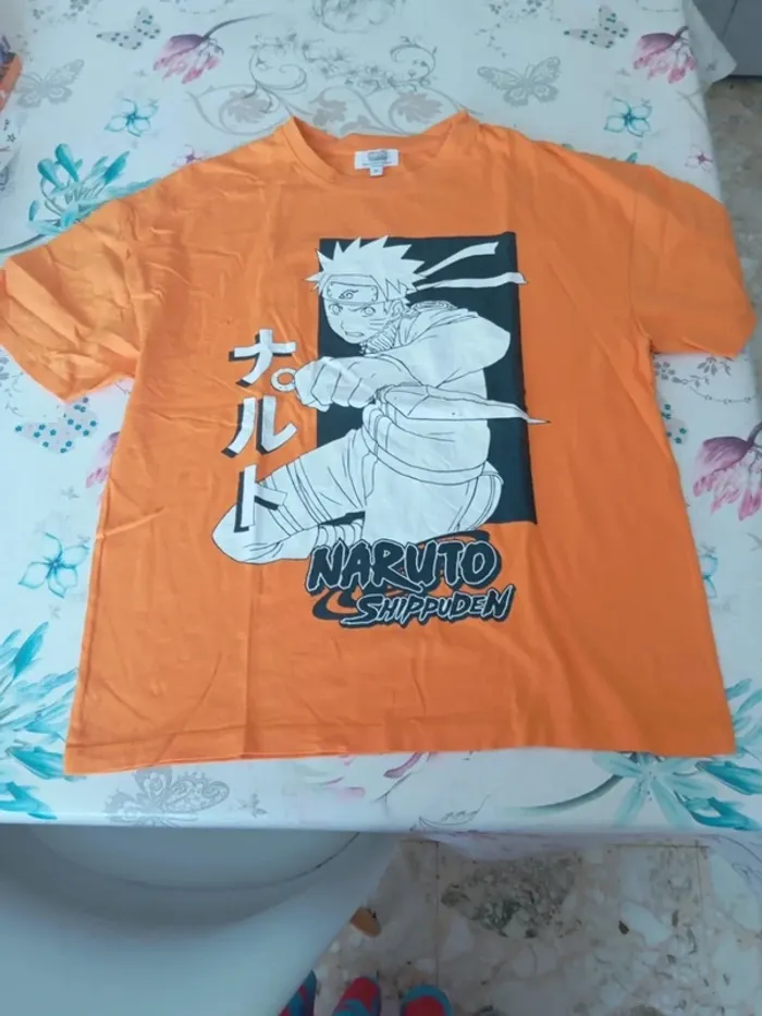 T shirt Orange Naruto Shippuden t xs